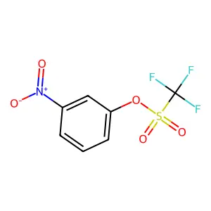 3-硝基苯基三氟甲磺酸酯 structure