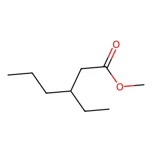 Methyl 3-ethylhexanoate structure