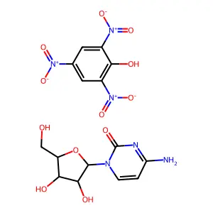 Cytidine, monopicrate structure
