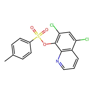 5,7-Dichloroquinolin-8-yl 4-methylbenzene-1-sulfonate structure