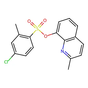 2-Methylquinolin-8-yl 4-chloro-2-methylbenzenesulfonate structure