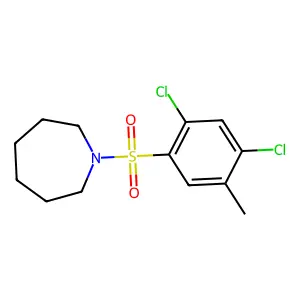1-(2,4-Dichloro-5-methylbenzenesulfonyl)azepane structure