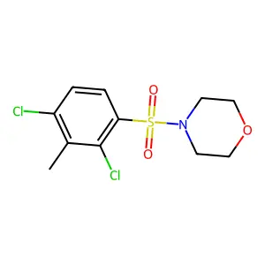 4-(2,4-Dichloro-3-methylphenyl)sulfonylmorpholine structure