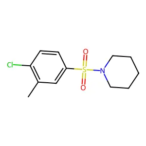1-(4-Chloro-3-methylphenyl)sulfonylpiperidine structure