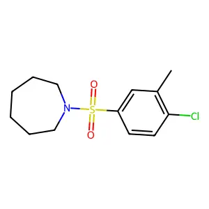 1-(4-Chloro-3-methylphenyl)sulfonylazepane structure