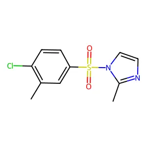 1-(4-Chloro-3-methylphenyl)sulfonyl-2-methylimidazole structure