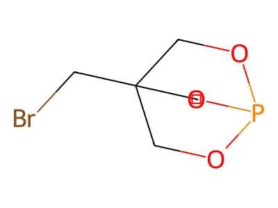 2,6,7-Trioxa-1-phosphabicyclo[2.2.2]octane, 4-(bromomethyl)- structure