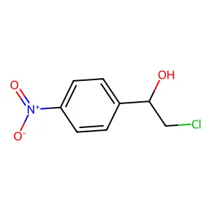 Benzenemethanol, alpha-(chloromethyl)-4-nitro-, (alphar)- structure