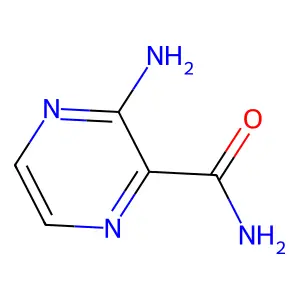 Aminopyrazine carboxamide structure