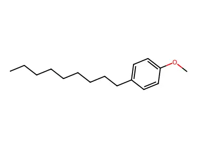 1-Methoxy-4-nonylbenzene structure