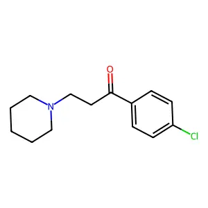 1-(4-Chlorophenyl)-3-(piperidin-1-YL)propan-1-one structure