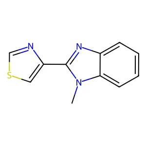 n-Methylthiabendazole structure