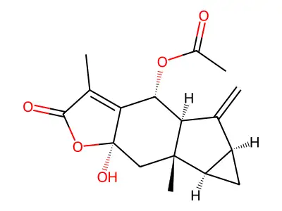 Strychnistenolide A acetate structure
