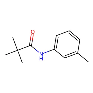 2,2-Dimethyl-N-(3-methylphenyl)propanamide structure