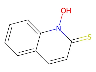 2-Mercaptoquinoline-N-oxide, sodium salt structure