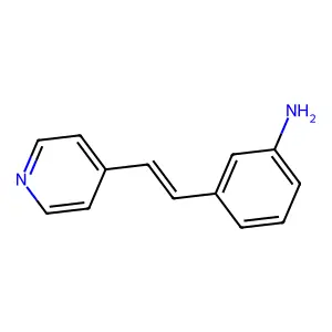 (E)-3-(2-(Pyridin-4-yl)vinyl)aniline structure