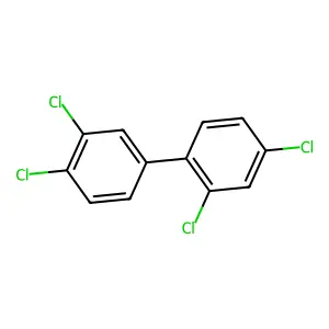 2,3',4,4'-Tetrachlorobiphenyl structure