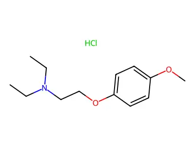2-(4-甲基苯氧基)三乙胺 structure