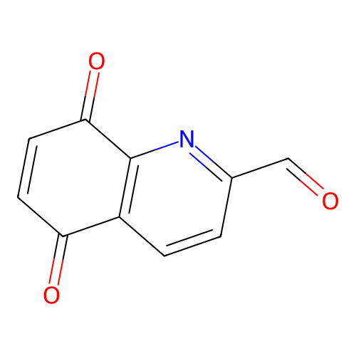 5,8-Dioxoquinoline-2-carbaldehyde structure