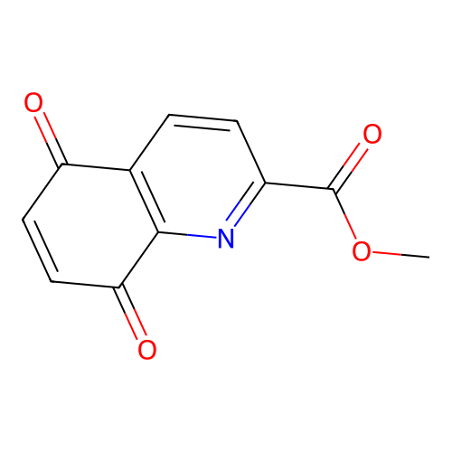 Methyl 5,8-dioxoquinoline-2-carboxylate structure