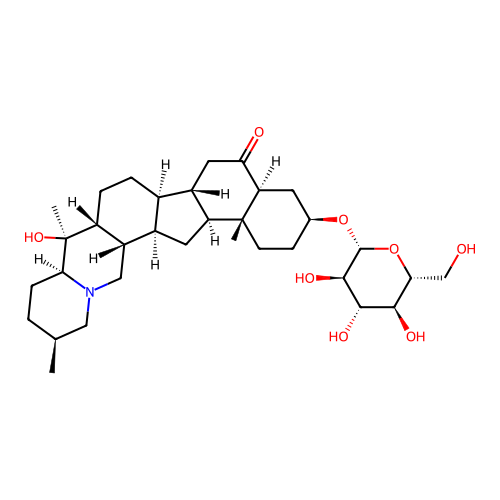 Hupehemonoside structure