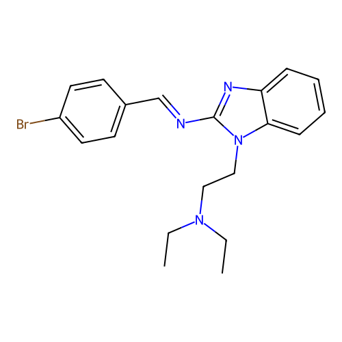 C20H23BrN4 structure