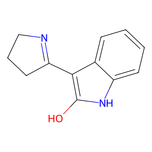 (Z)-3-(pyrrolidin-2-ylidene)indolin-2-one structure