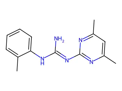1-(4,6-Dimethylpyrimidin-2-yl)-3-(o-tolyl)guanidine structure