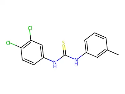 1-(3,4-Dichlorophenyl)-3-(3-methylphenyl)thiourea structure