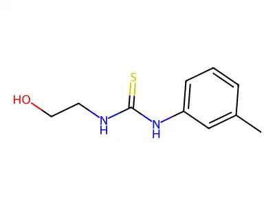 1-(2-Hydroxyethyl)-3-(3-methylphenyl)thiourea structure