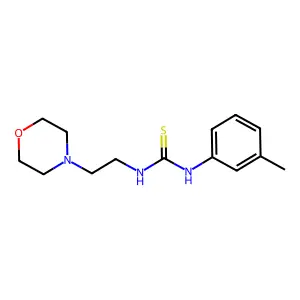 1-(3-Methylphenyl)-3-[2-(morpholin-4-yl)ethyl]thiourea structure