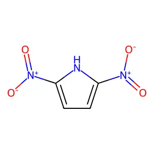 1H-Pyrrole, 2,5-dinitro- structure