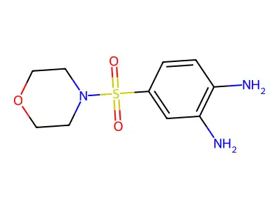 4-(Morpholine-4-sulfonyl)benzene-1,2-diamine structure
