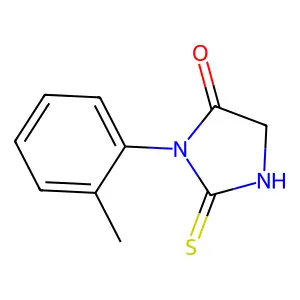 3-(2-Methylphenyl)-2-thioxoimidazolidin-4-one structure