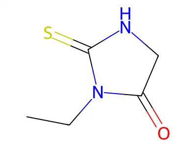 3-Ethyl-2-thioxoimidazolidin-4-one structure