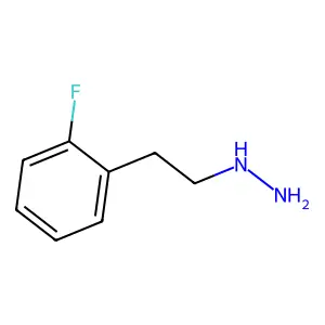 Hydrazine, (2-fluorophenethyl)- structure