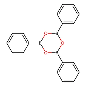 三苯基环三硼氧烷 structure