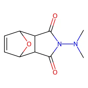 2,4-Dichloro-N-(1-(1-methylethyl)-2-pyrrolidinylidene)benzenamine structure
