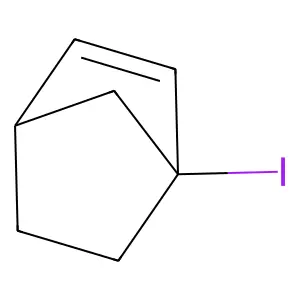 1-Iodobicyclo[2.2.1]hept-2-ene structure