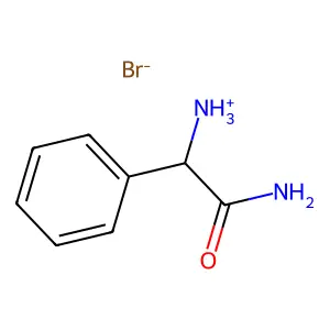 2-Amino-2-phenylethanimidic acid--hydrogen bromide (1/1) structure