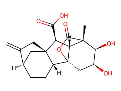 Gibberellin A34 structure