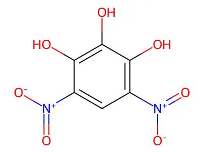 4,6-Dinitropyrogallol structure