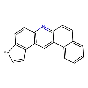 Benzo[a]selenopheno[2,3-j]acridine structure