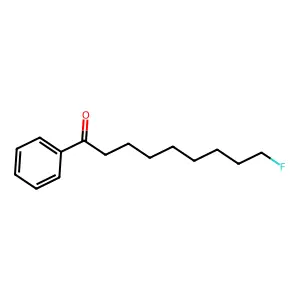 Nonanophenone, 9-fluoro- structure