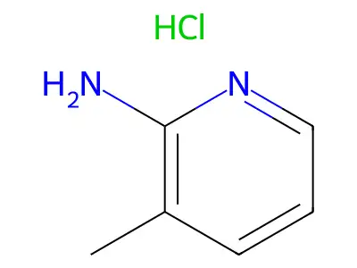 3-methylpyridin-2-amine Hydrochloride structure