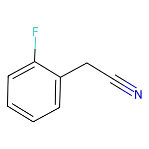 Benzeneacetonitrile, 2-fluoro- structure