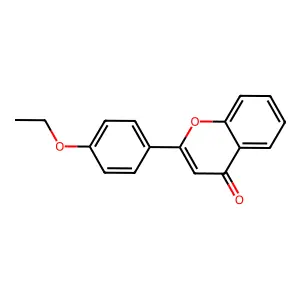 2-(4-ethoxyphenyl)-4H-chromen-4-one structure