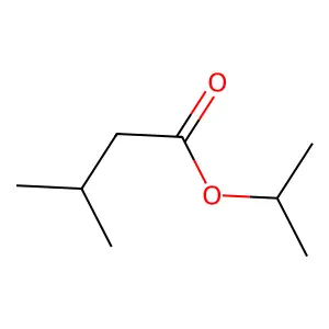 异戊酸异丙酯 structure