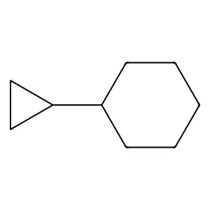 Cyclohexane, cyclopropyl- structure