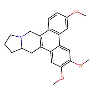 (+-)-Antofine structure